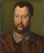 欧洲12-19世纪油画二_BRONZINO, Agnolo - Portrait of Cosimo I de' Medici, Grand Duke of Tuscany